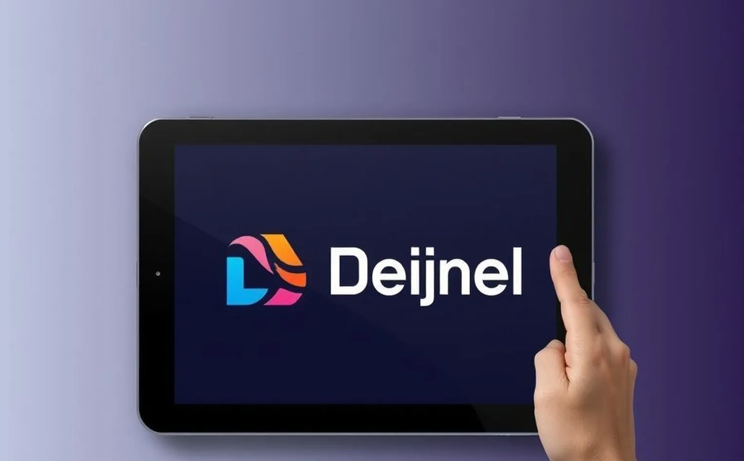 designer sketching logo